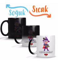 Brawl Stars Wıtch Shelly Sihirli Kupa Bardak Porselen