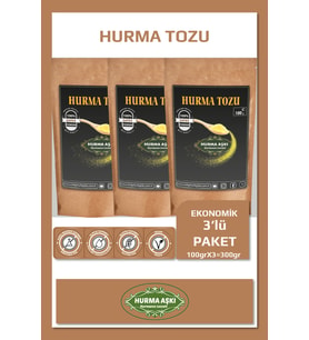 HURMA AŞKI HURMA TOZU 3X100 GR