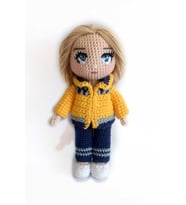 Acil Tıp Teknisyeni Amigurumi Organik Oyuncak