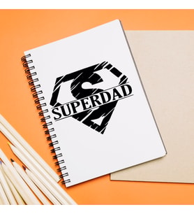 Süper Baba Tasarımlı Defter