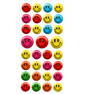 Sticker Kabartmalı Stiker Defter, Planlayıcı Etiket (limyl-034) - 17X9 cm - Gülenyüz