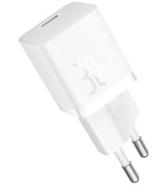 BASEUS GaN5 MİNİ 30W ADAPTÖR-BEYAZ