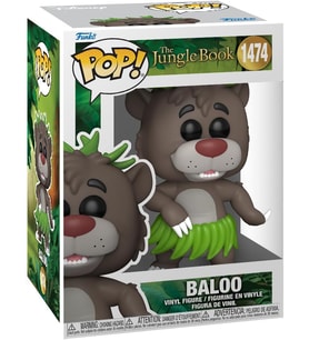 Funko Pop! Disney: Tjb - Baloo Bear​ - Jungle Book - Vinil Koleksiyon Figürü - Hediye Fikri - Resmi (Krem)