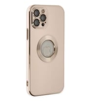 iPhone 12 Pro Max Kılıf Store Silikon - Pembe