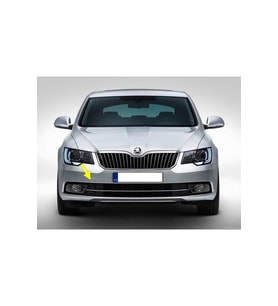 Skoda Superb 2 2014-2015 Uyumlu  Ön Tampon Çeki Çekme Demiri Kapağı 3t0807241a