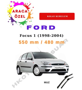Ford Focus 1 (1998-2004) Araca Özel Silecek Ön İki Muz