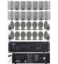 Lastvoice Double Paket-8 Anfili Duvar ve Tavan Hoparlör Seti