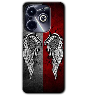 İnfinix Hot 40i Kılıf HD Desen Baskılı Kılıf - Lucifer