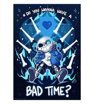 Undertale Tablo Ahşap Poster Dekoratif