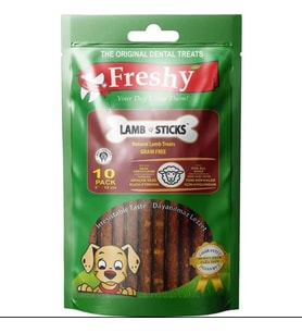 Freshy Lamb Sticks %95 Taze Kuzu Etli Çubuk Köpek Ödülü 12 Cm 10 Adet (STD)