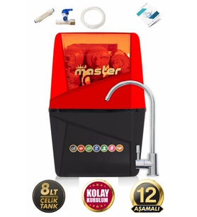Master 12 Aşamalı EVA Membranlı Alkali Su Arıtma Cihazı