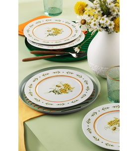 Kütahya Porselen Kütahya Porselen Bellis 4 Parça 21 Cm Pasta Tabağı