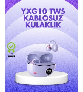 YXG10 Kablosuz Kulaklık – Bluetooth 5.4, Dokunmatik, LED Ekranlı Şarj Kutusu