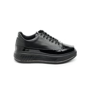 Günlük Hakiki Deri Erkek Sneaker (Siyah)