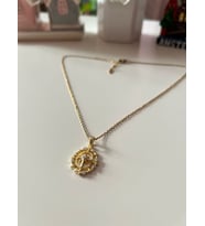 İpekis Zirkon Taşlı Kuzey Yıldızı Kolye - Paslanmaz Çelik (Gold 2)