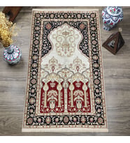 Dijital Baskılı, Yıkanabilir, Yumuşak Dokulu Çocuk ve Yetişkin SECCADE 65x115 cm  S-DOT-sc11
