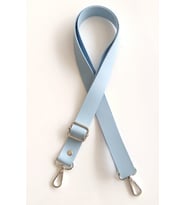 Angel Çanta Aksesuar Suni Deri Ayarlı Çanta Sapı 120X2.4 Cm Bebe Mavi