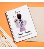 Anneler Günü Tasarımlı Defter Kişiye Özel