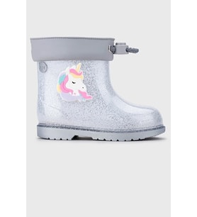 Igor Bimbi Unicornio Glitter Çocuk Çizme (Gri)