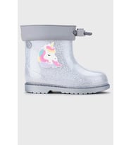 Igor Bimbi Unicornio Glitter Çocuk Çizme (Gri)