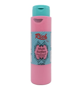 Rich Multi Surface Akrilik Boya Pembe 500cc