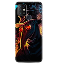 INFINIX Hot 8 9 10 11S Hot 10 Play 10T Kılıf Desemli Silikon Karga 1616