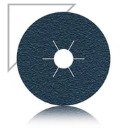 Karbosan Zirkonyum Fiber Disk Zımpara 180mm - 60 Kum (Mavi)