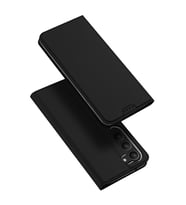 Dux Ducis SM Galaxy S23 Plus Kılıf Skin Pro Series Flip Cover Kapaklı Kılıf (Siyah)