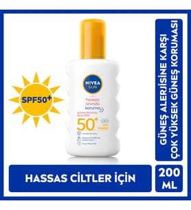 NIVEA SUN SPREY HASSAS KOR. F50