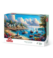 Art Puzzle Mutlu Yelkenler Kasabası 260 Parça Puzzle