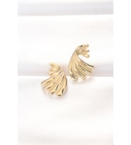Pirinç Gold Renk Küpe TJ-BKP8883