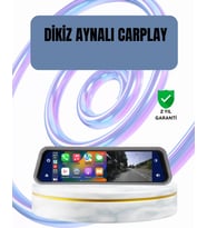 Ön Arka Kameralı Dokunmatik Dikiz Aynası 170° Geniş Açı