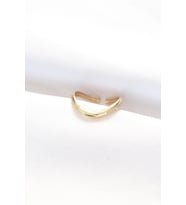 Yassı Gold Renk Ayarlanabilir Yüzük 5886
