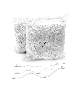 1000 Adet Beyaz Plastik Kilitli Etiket İpi