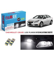 Chevrolet Cruze LED Plaka Aydınlatma Ampul Seti FEMEX Parlak Beyaz