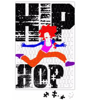 Hip Hop Müzik Puzzle 240 Parça Yapboz