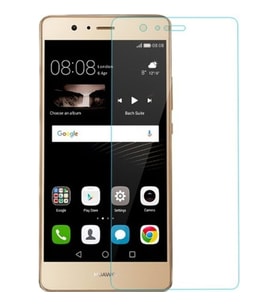 Huawei P9 Lite Uyumlu Ekran Koruyucu Screen Protector Tempered Glass Kristal Netliğinde %100 HD Görüntü, Yüksek Kalite Kırılmaz Temperli Cam (Şeffaf)