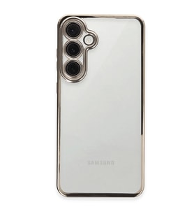 Samsung Galaxy S24 Fe Kılıf Razer Lensli Silikon - Titanyum Gri