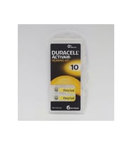 Duracell 10 Numara İşitme Cihaz Pili Kulaklık Pili 6'lı