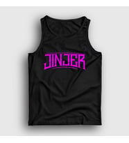 Presmono Unisex Siyah Purple Logo Jinjer Atlet 161181tt