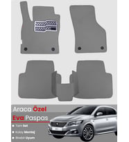 PEUGEOT 301 (2012-2025) Uyumlu EVA Paspas Tam Set–Araca Özel,Oto Paspas,Kolay Montaj