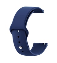 Microsonic Samsung Galaxy Watch 4 44mm Silicone Sport Band Lacivert