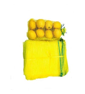 22x48 SARI FİLE ÇUVAL LİMON CEVİZ FINDIK FİLESİ 22x48 ÇOK AMAÇLI FİLE ÇUVAL (50 ADET)