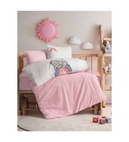 Cottonbox Punch Baby Nakışlı Bebek Nevresim Takımı 2012 Pembe
