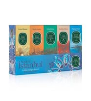 EST 16 ML SİLİNDİR CAM ŞİŞE KOLONYA 5 Lİ SET - SOUL OF İSTANBUL