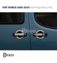Fiat Doblo Krom Kapı Kolu 5 Kapı 2000-2010 arası Paslanmaz Çelik