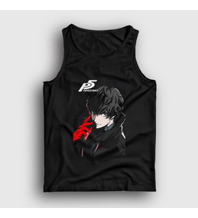 Presmono Unisex Siyah Ren Amamiya Joker Oyun Persona 5 Atlet 455593tt