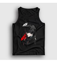 Presmono Unisex Siyah Ren Amamiya Joker Oyun Persona 5 Atlet 455593tt