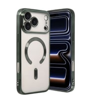 Apple İphone 17 Pro Max Kross Magneticsafe Kapak - Koyu Yeşil