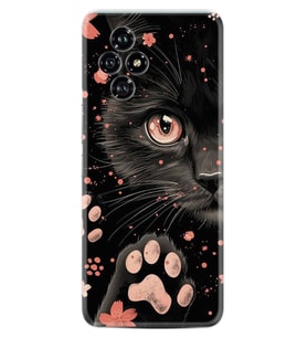 Honor 200 Kılıf Boutique Baskılı Resimli Kara Kedi Pcode -085